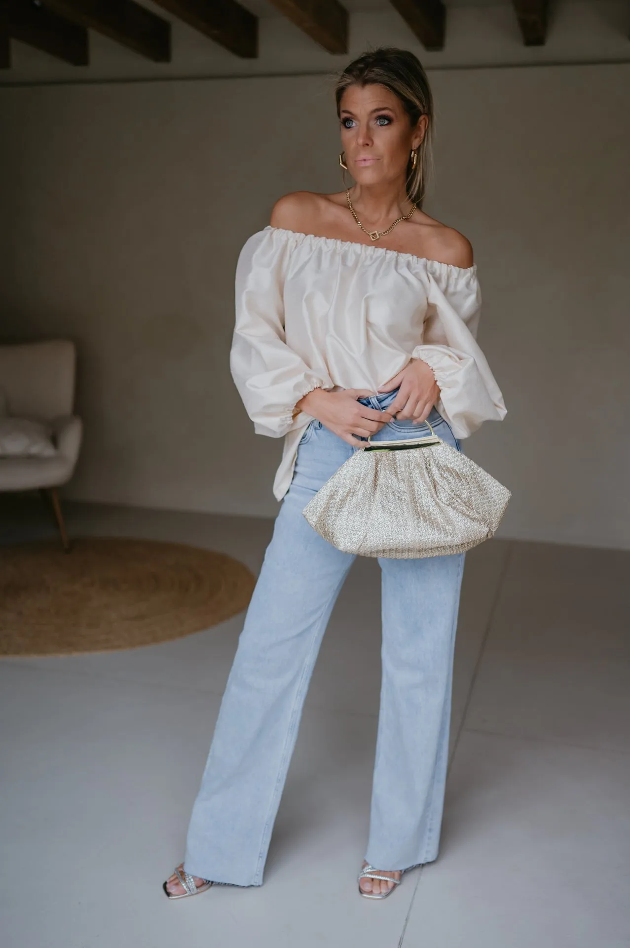 Piano blouse I Ecru