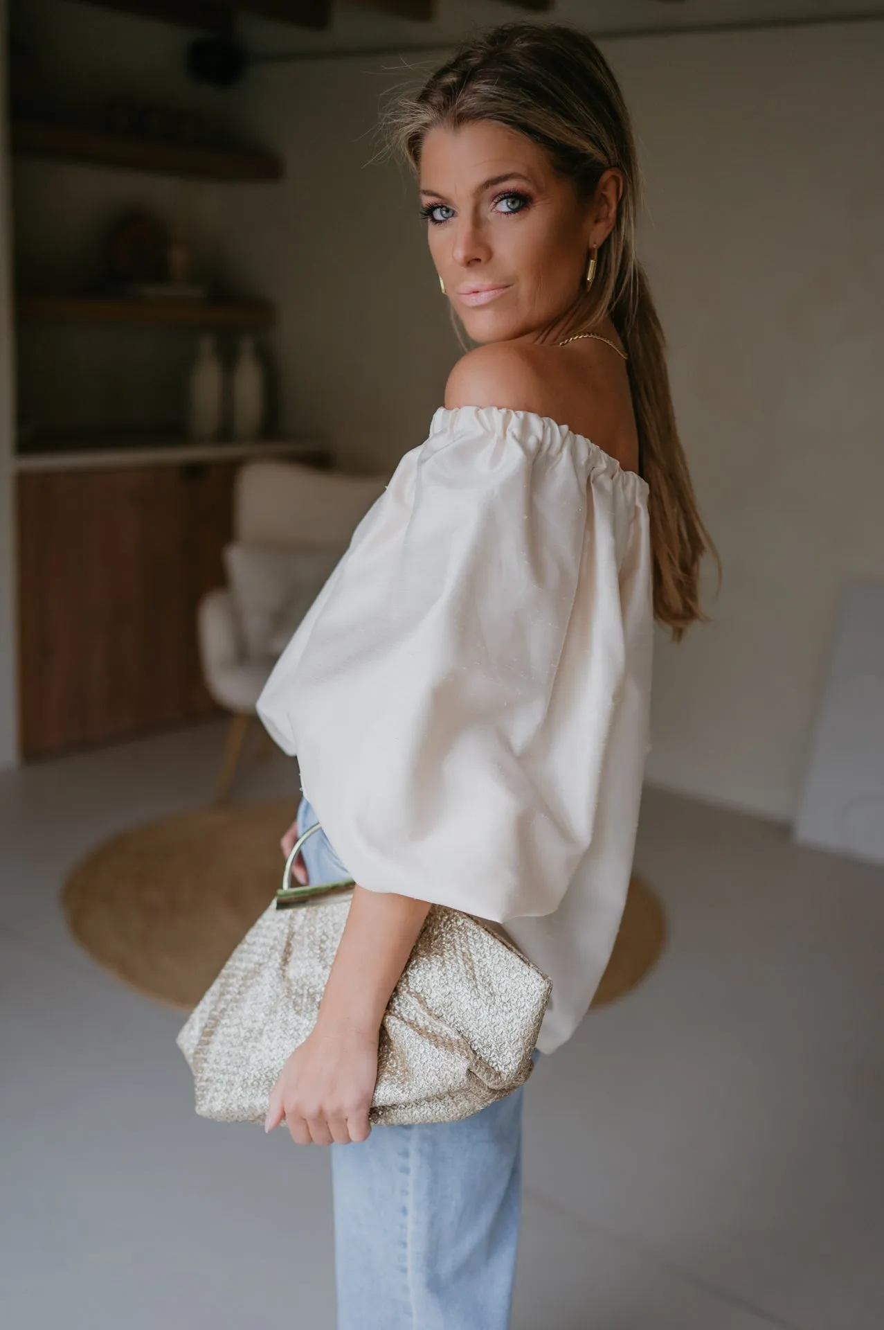 Piano blouse I Ecru
