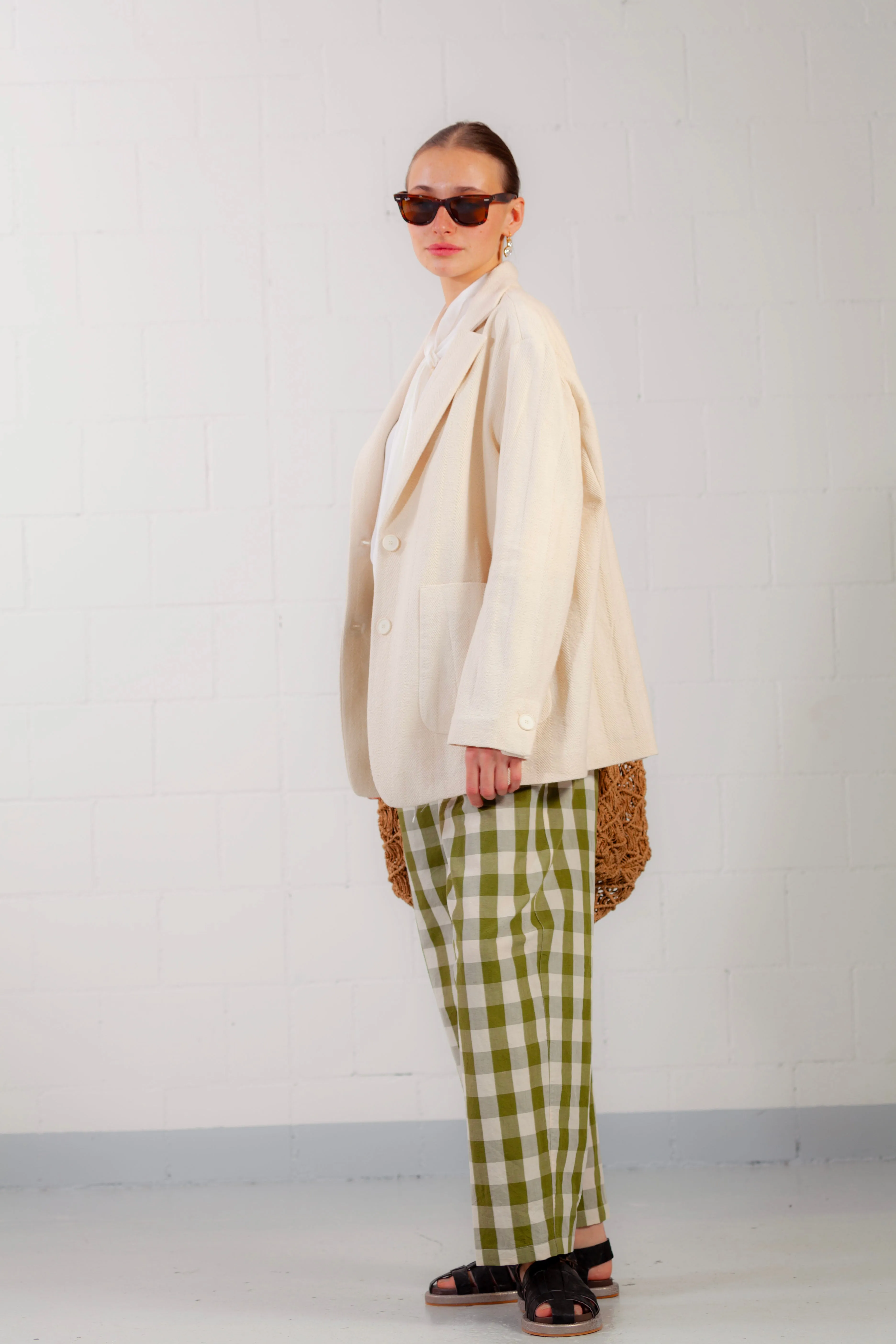 Pine Checked Trousers