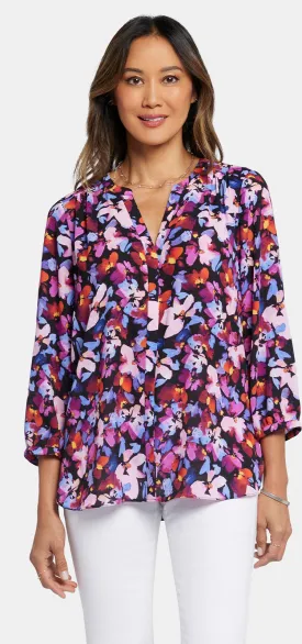 Pintuck Blouse Bloemenprint | Hot Springs