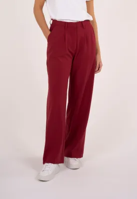 POSEY loose pant - Rhubarb