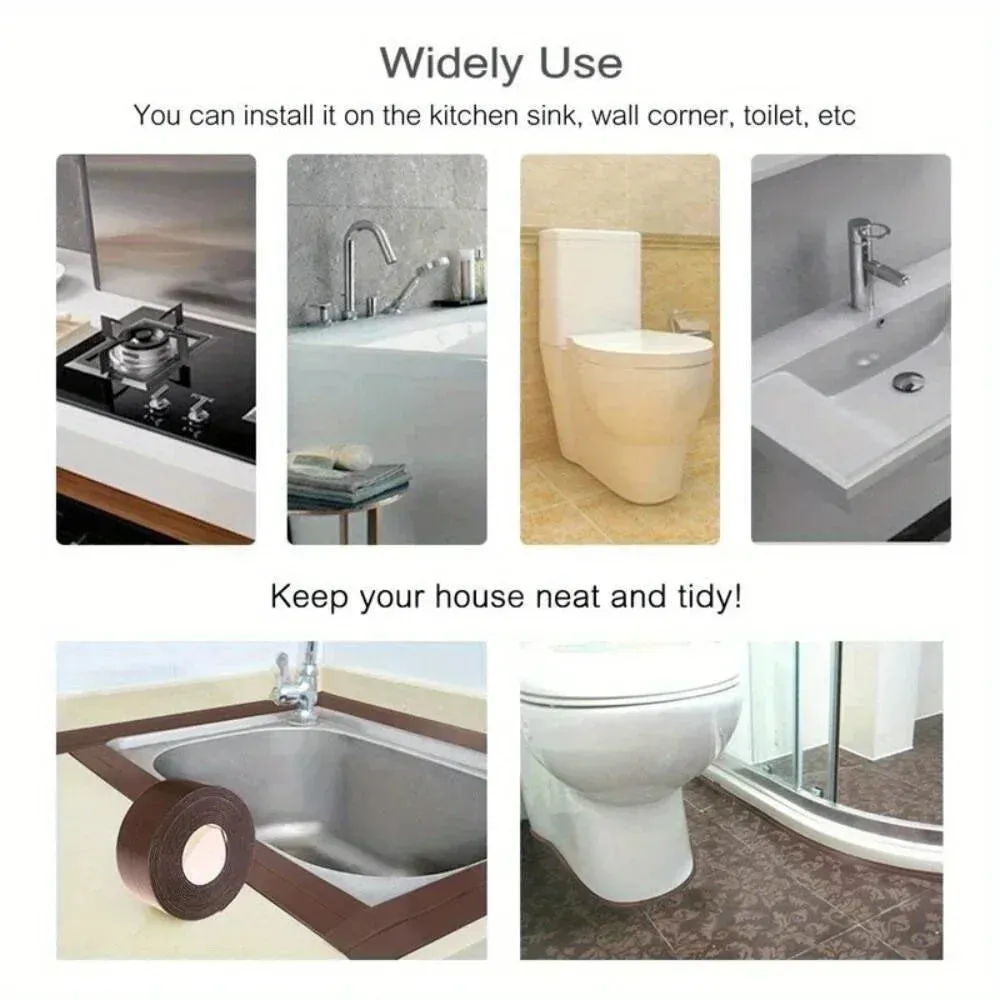 PVC Waterproof Sealing Tape - Bathroom Essential
