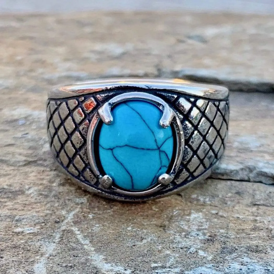 "Blue Stone" - New Mexico - Small - R91