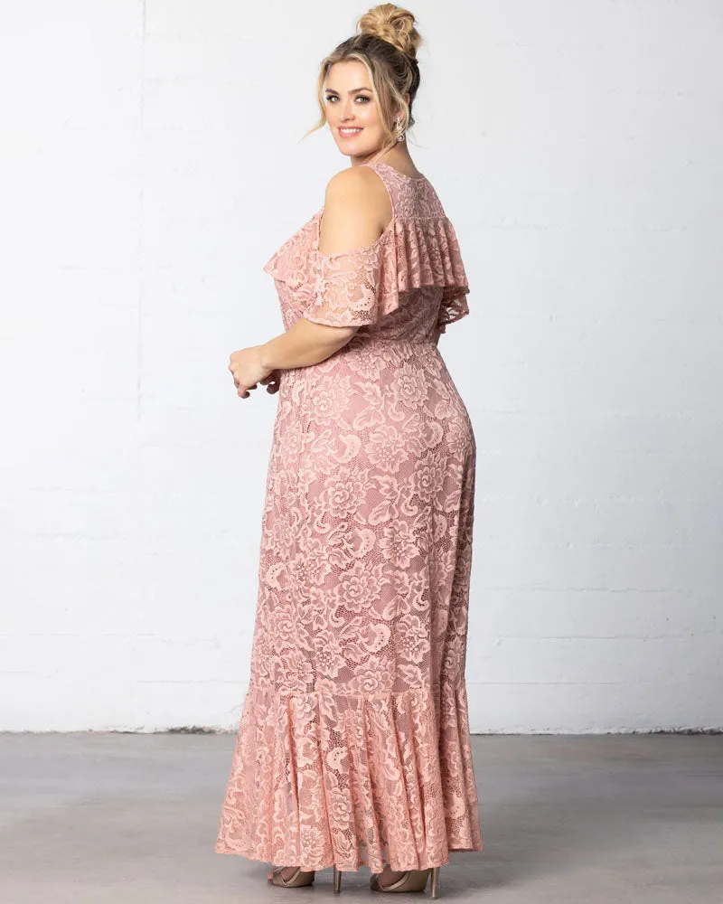 Riviera Lace Evening Gown - Sale!