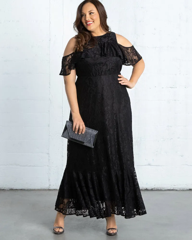 Riviera Lace Evening Gown - Sale!