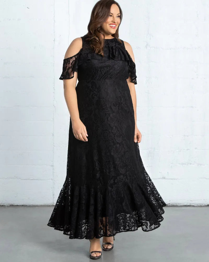 Riviera Lace Evening Gown - Sale!