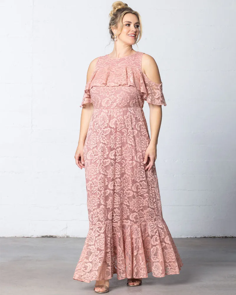 Riviera Lace Evening Gown - Sale!