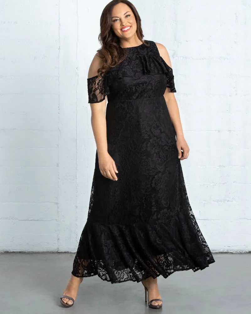 Riviera Lace Evening Gown - Sale!