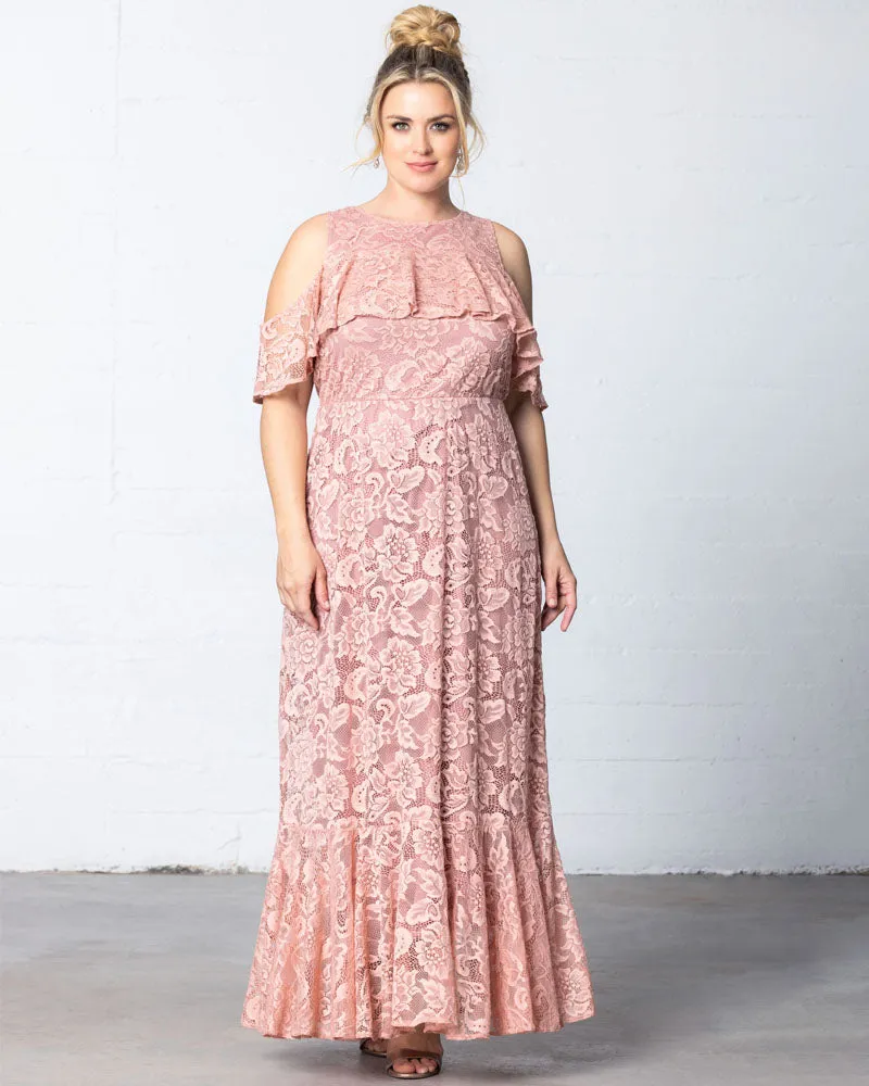 Riviera Lace Evening Gown - Sale!