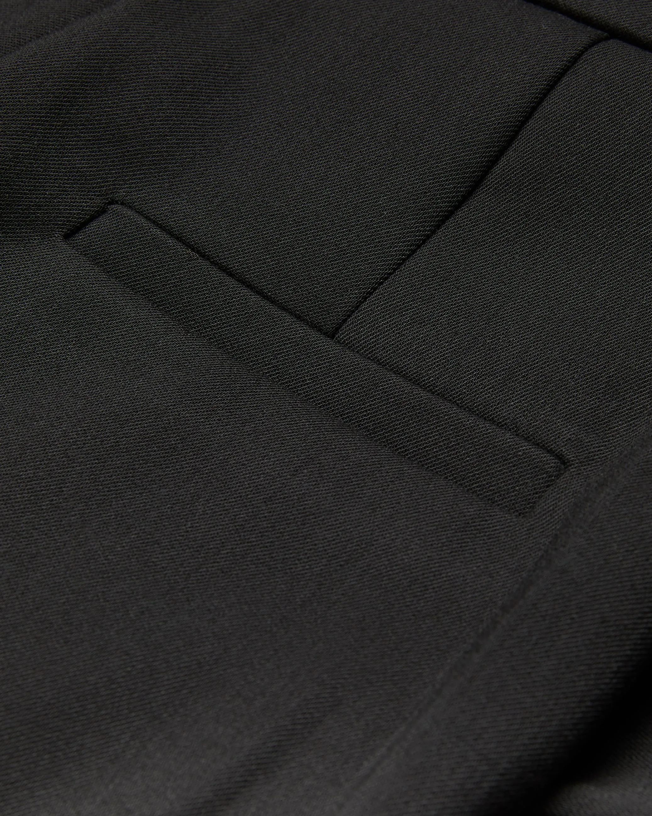 Riyann Wide Leg Seam Detail Trousers Black
