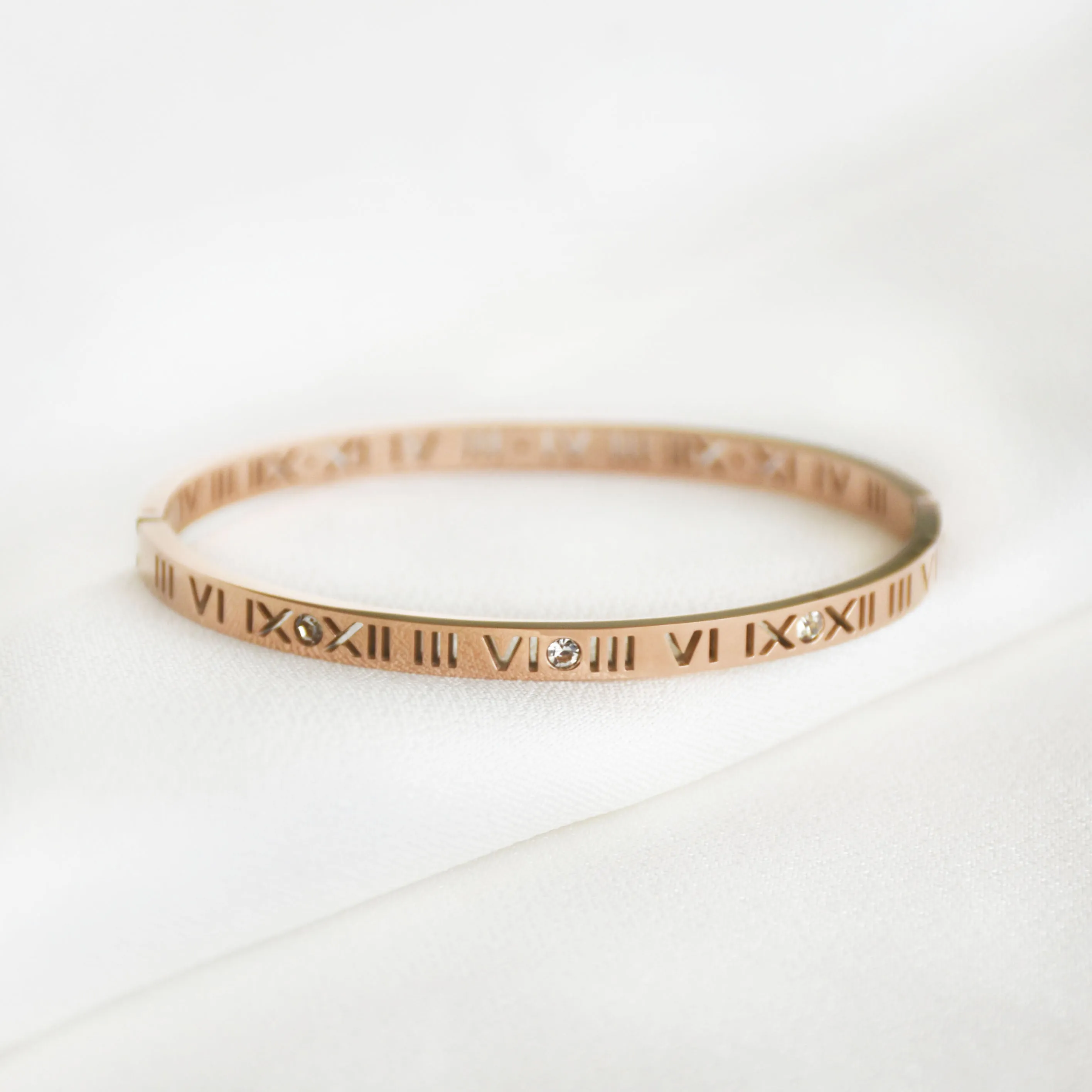 Roman Crystal Bangle