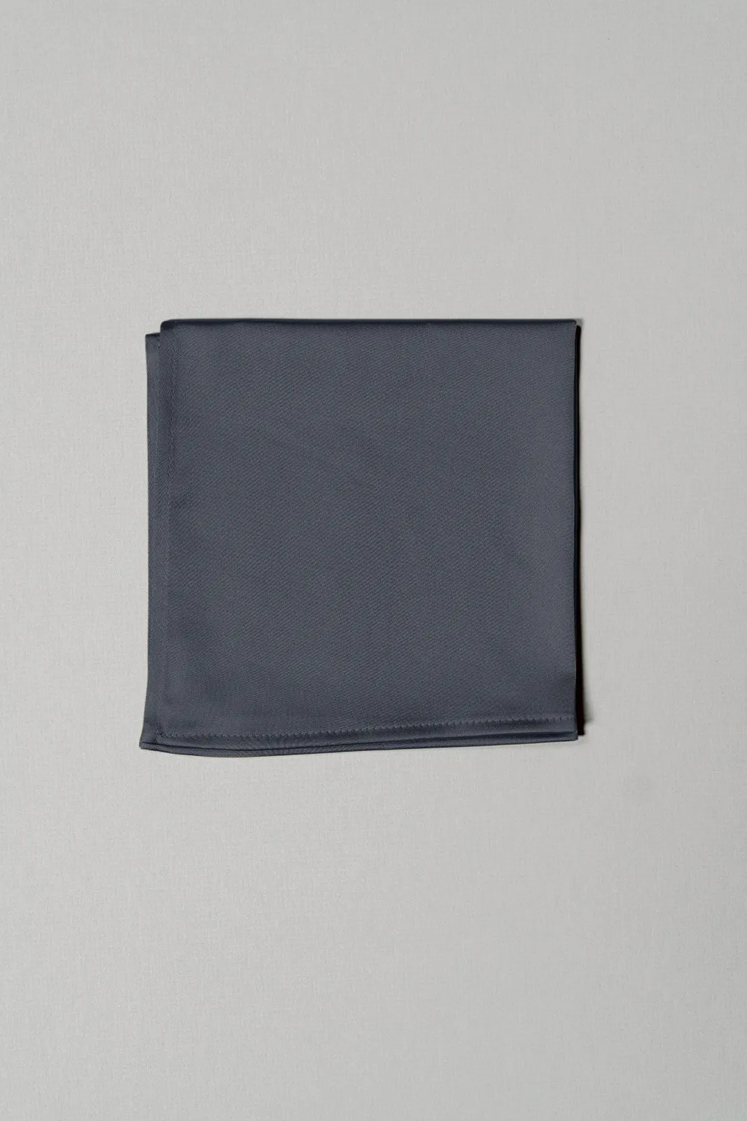 Satin Pocket Square | Ready To Ship | Black