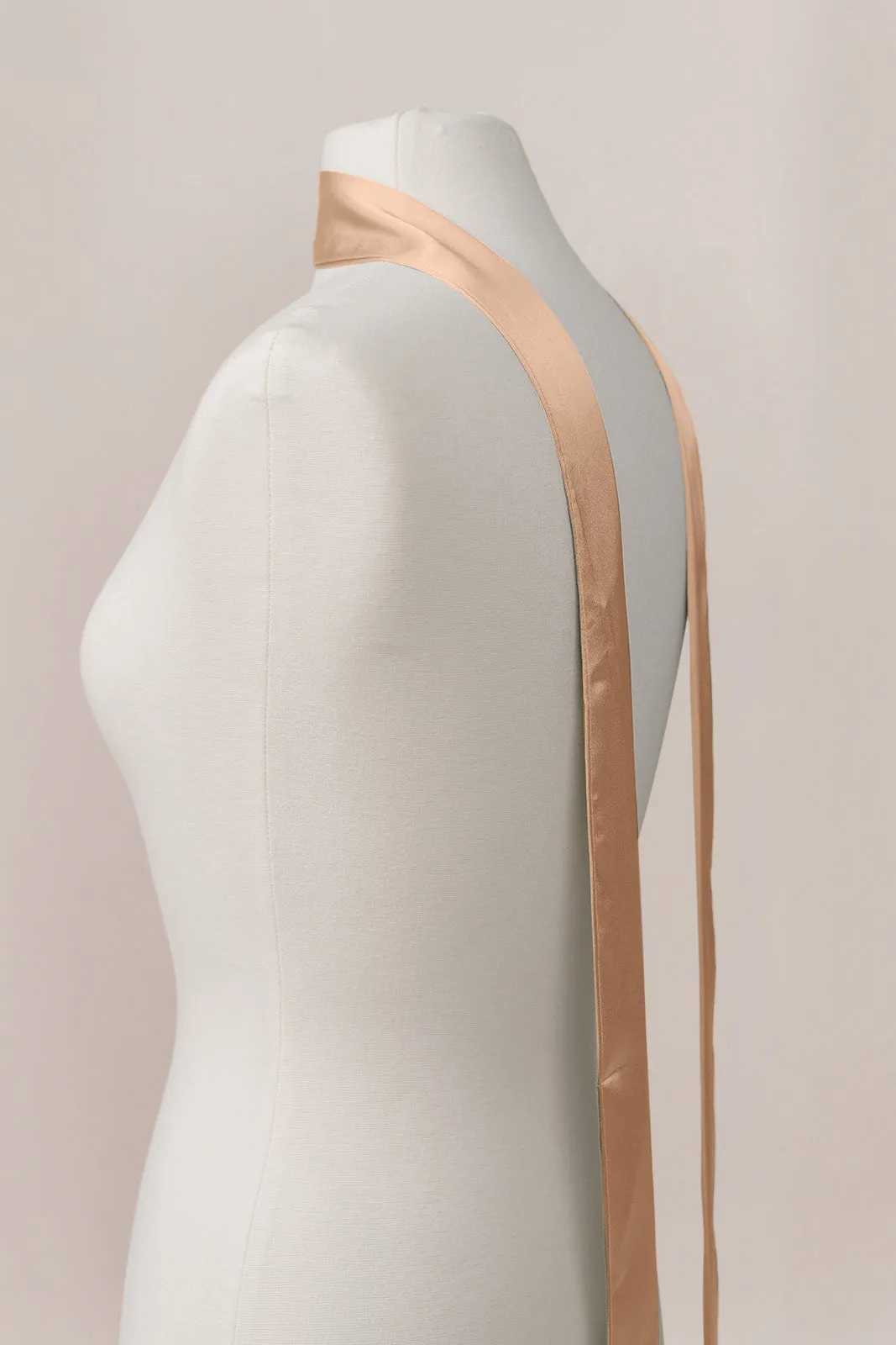Satin Skinny Scarf | Made To Order
