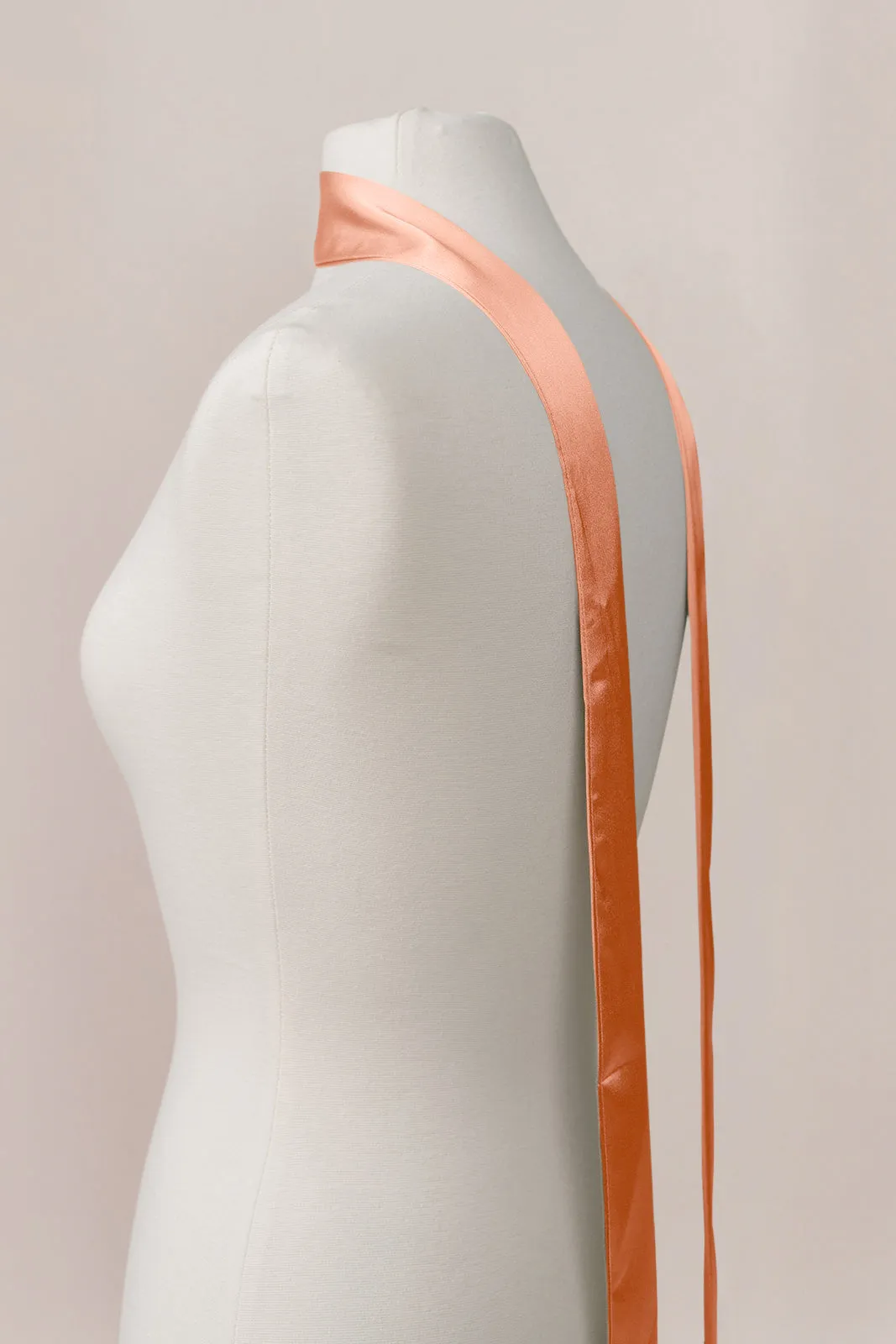 Satin Skinny Scarf | Made To Order