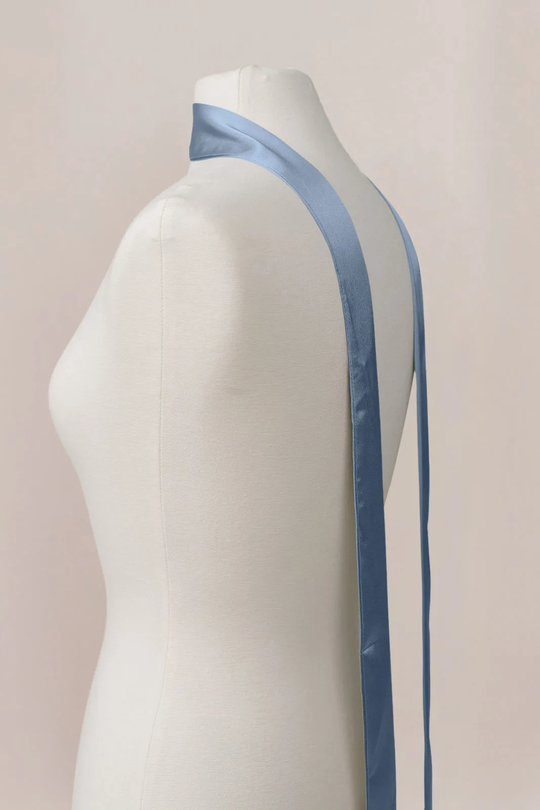 Satin Skinny Scarf | Made To Order