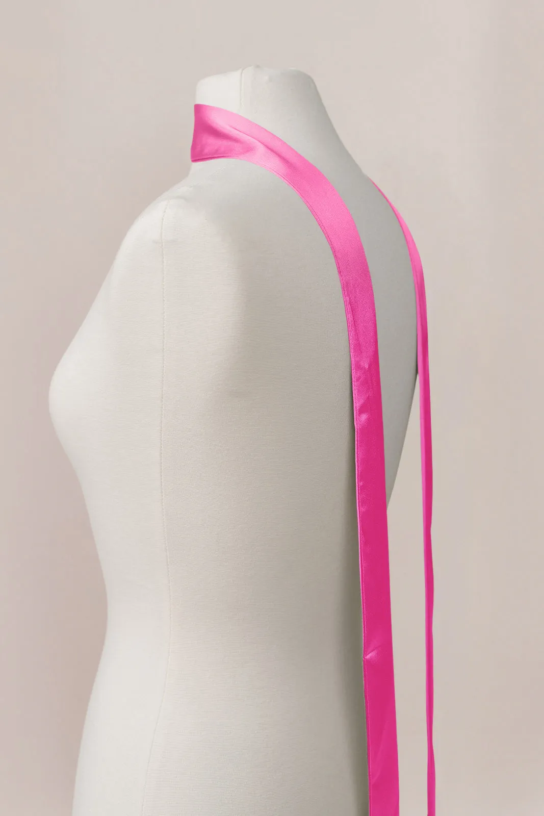 Satin Skinny Scarf | Made To Order