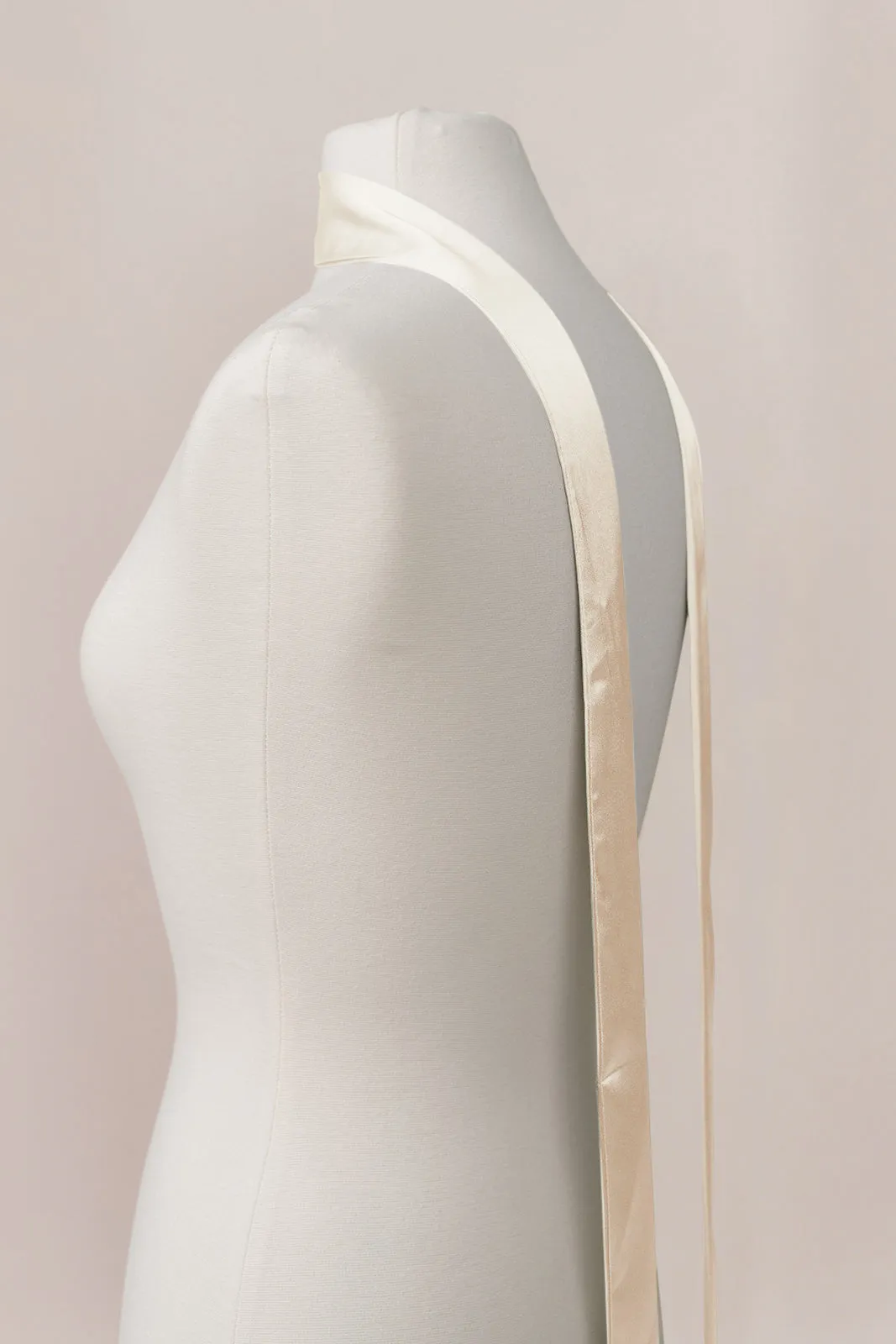 Satin Skinny Scarf | Made To Order