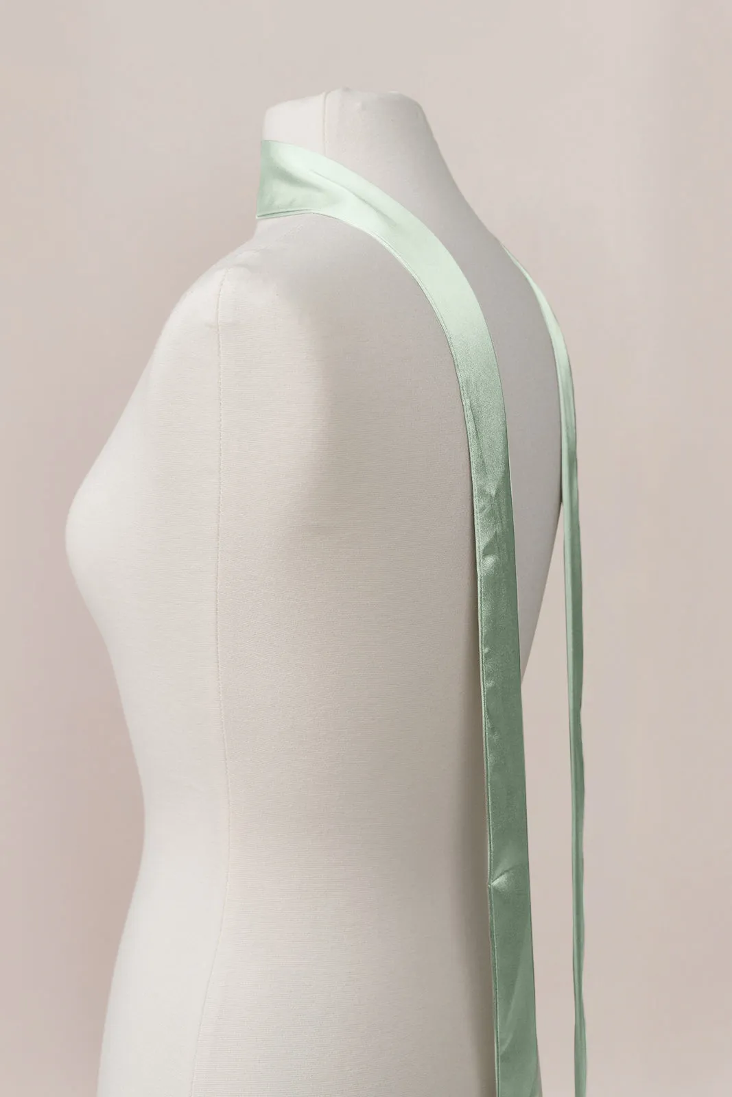 Satin Skinny Scarf | Made To Order