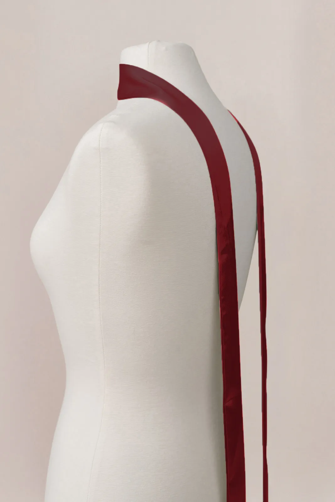 Satin Skinny Scarf | Made To Order