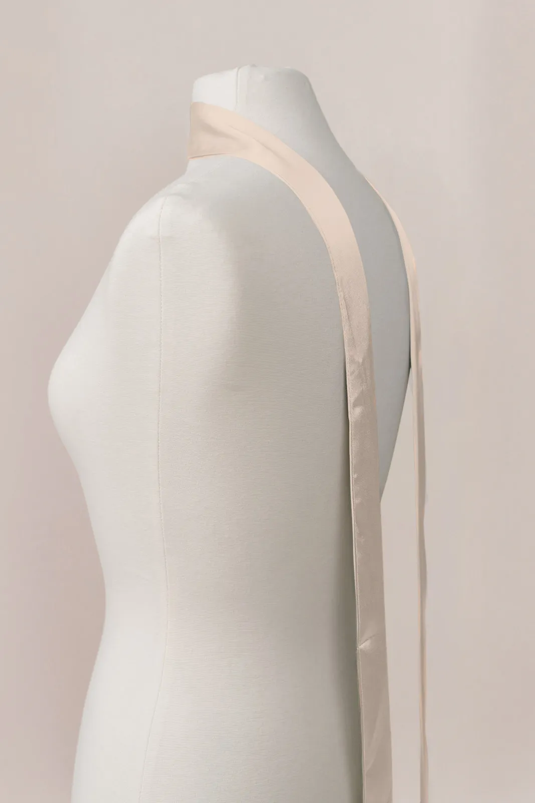 Satin Skinny Scarf | Made To Order
