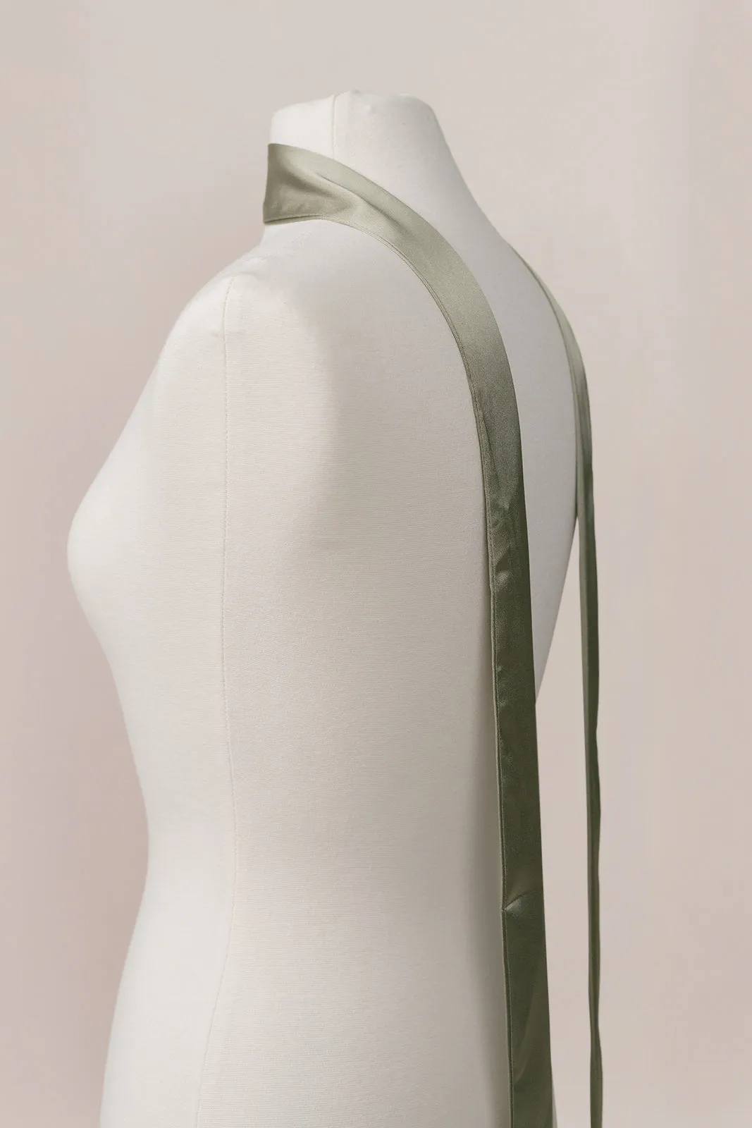 Satin Skinny Scarf | Made To Order