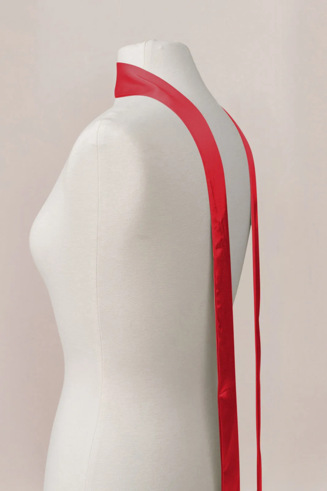 Satin Skinny Scarf | Made To Order