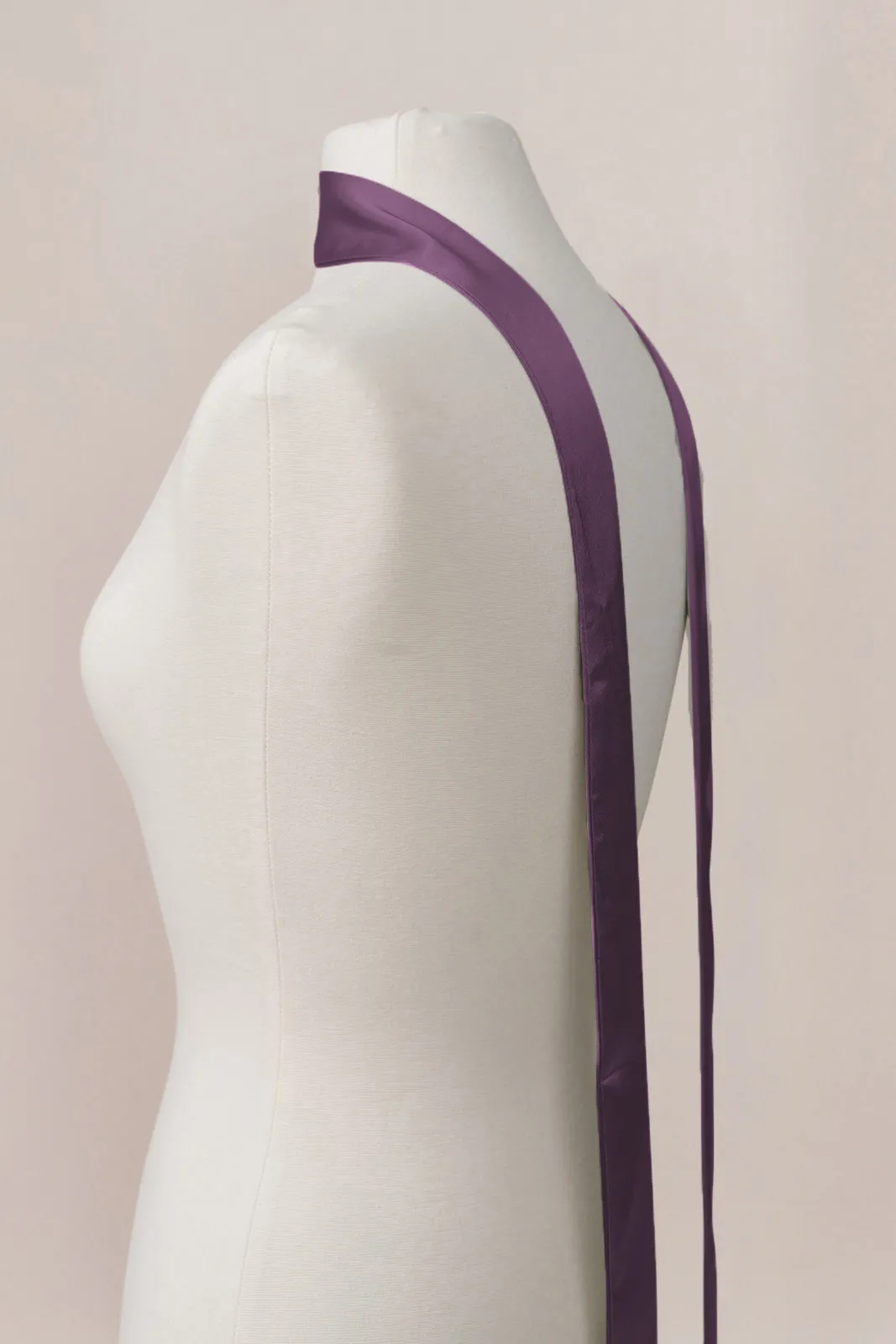 Satin Skinny Scarf | Made To Order
