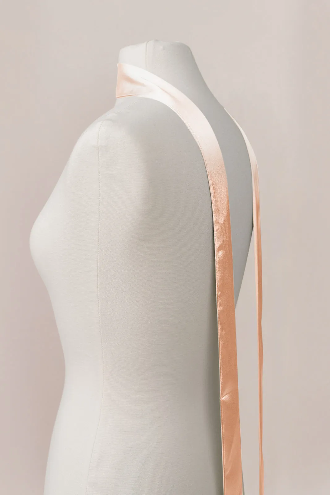 Satin Skinny Scarf | Made To Order