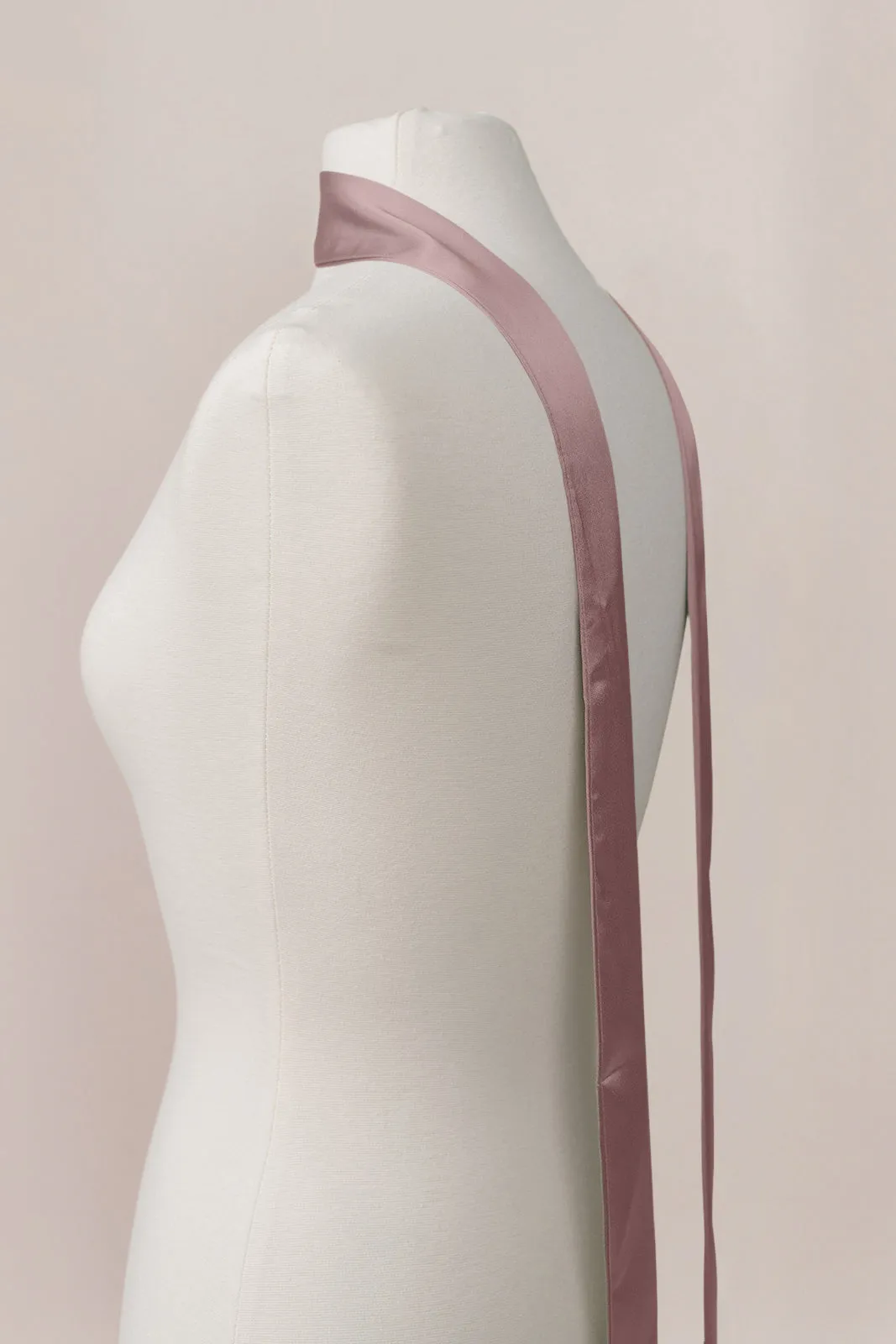 Satin Skinny Scarf | Made To Order