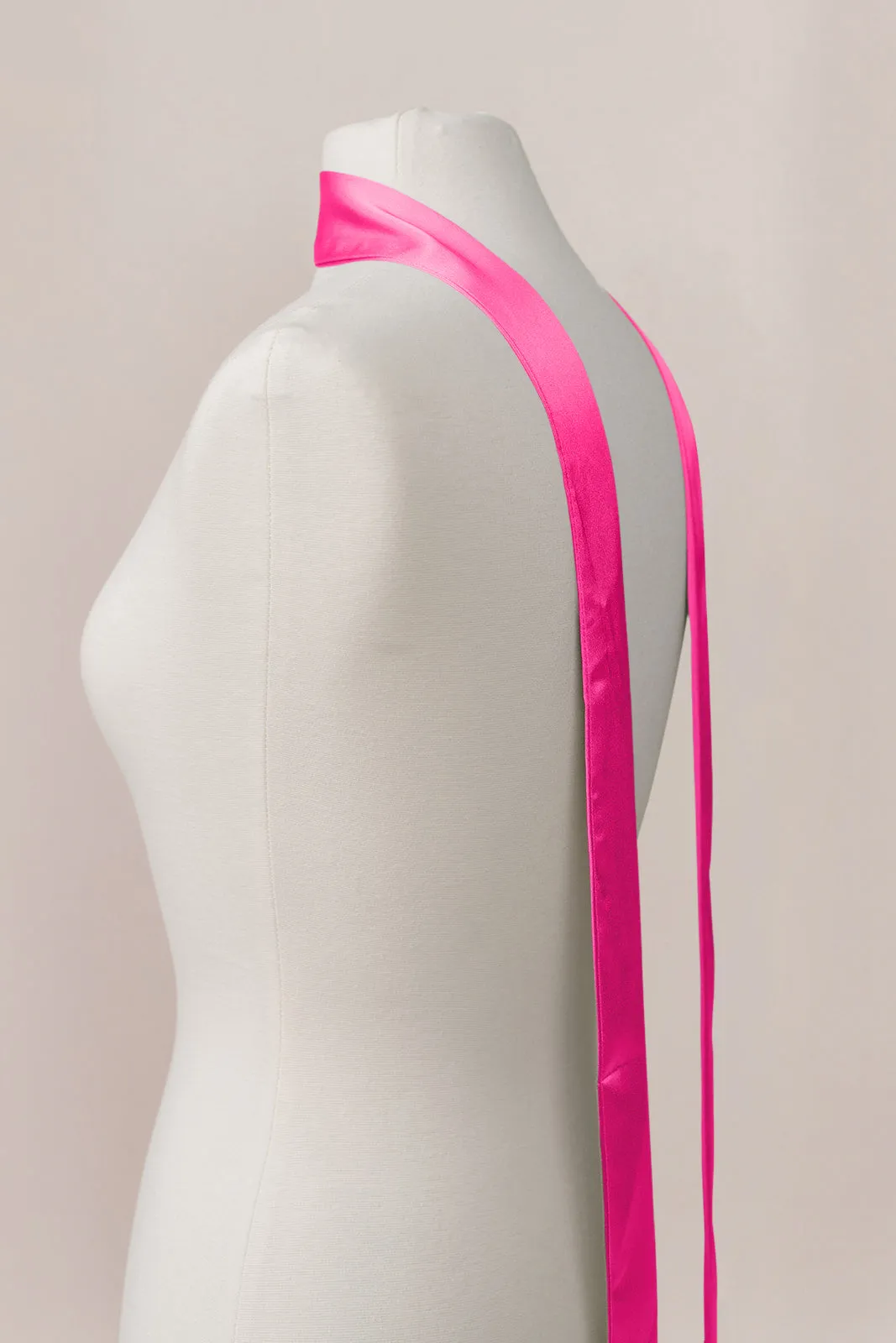Satin Skinny Scarf | Made To Order