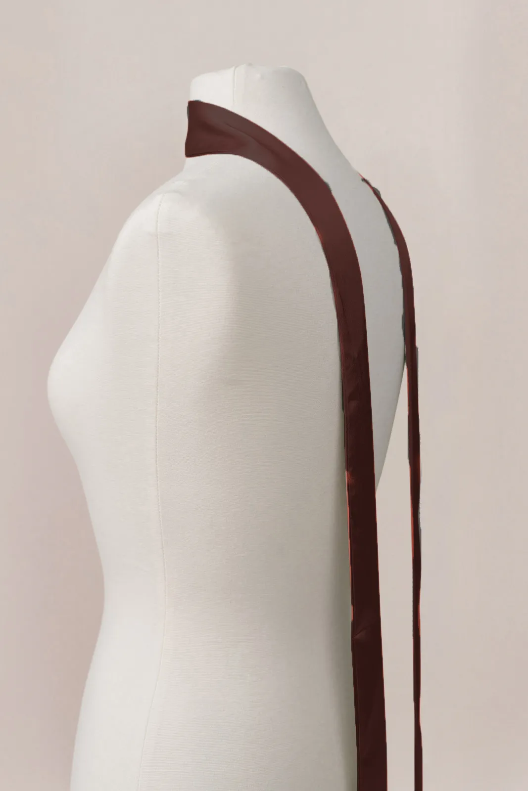 Satin Skinny Scarf | Made To Order