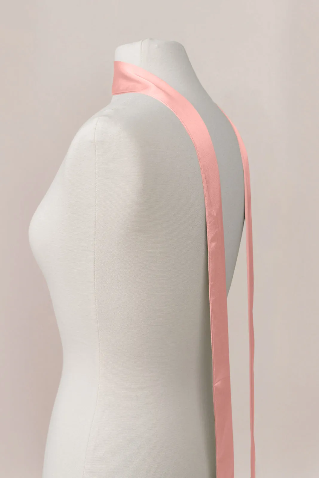Satin Skinny Scarf | Made To Order