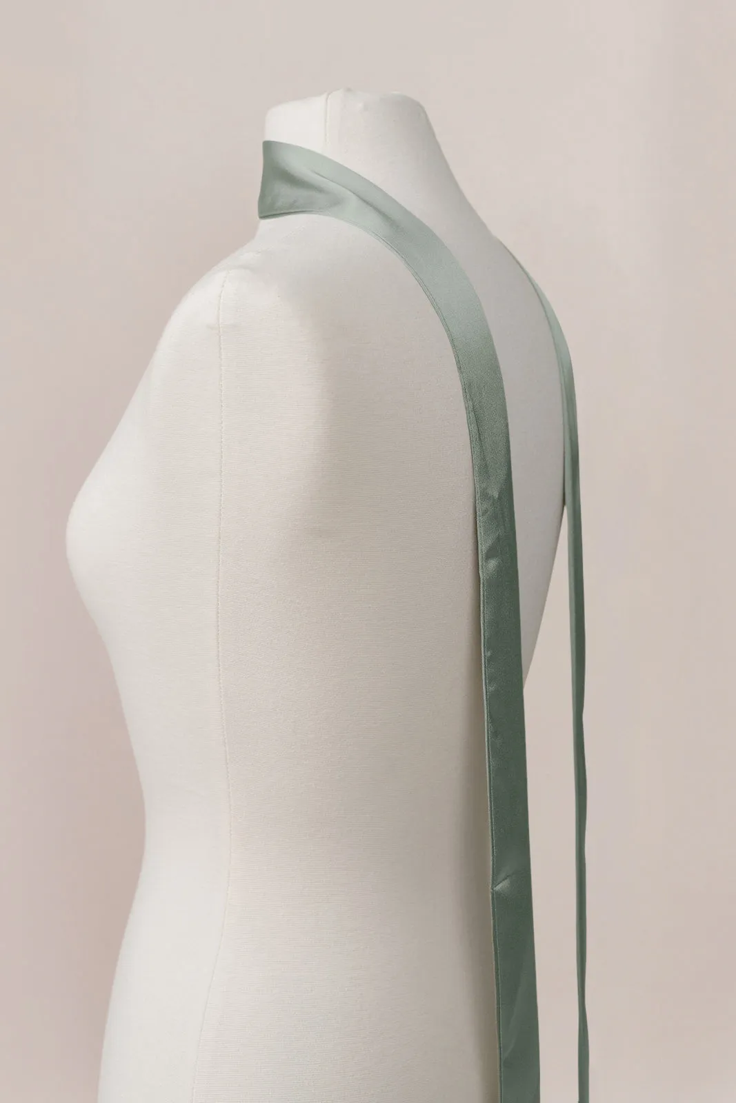 Satin Skinny Scarf | Made To Order