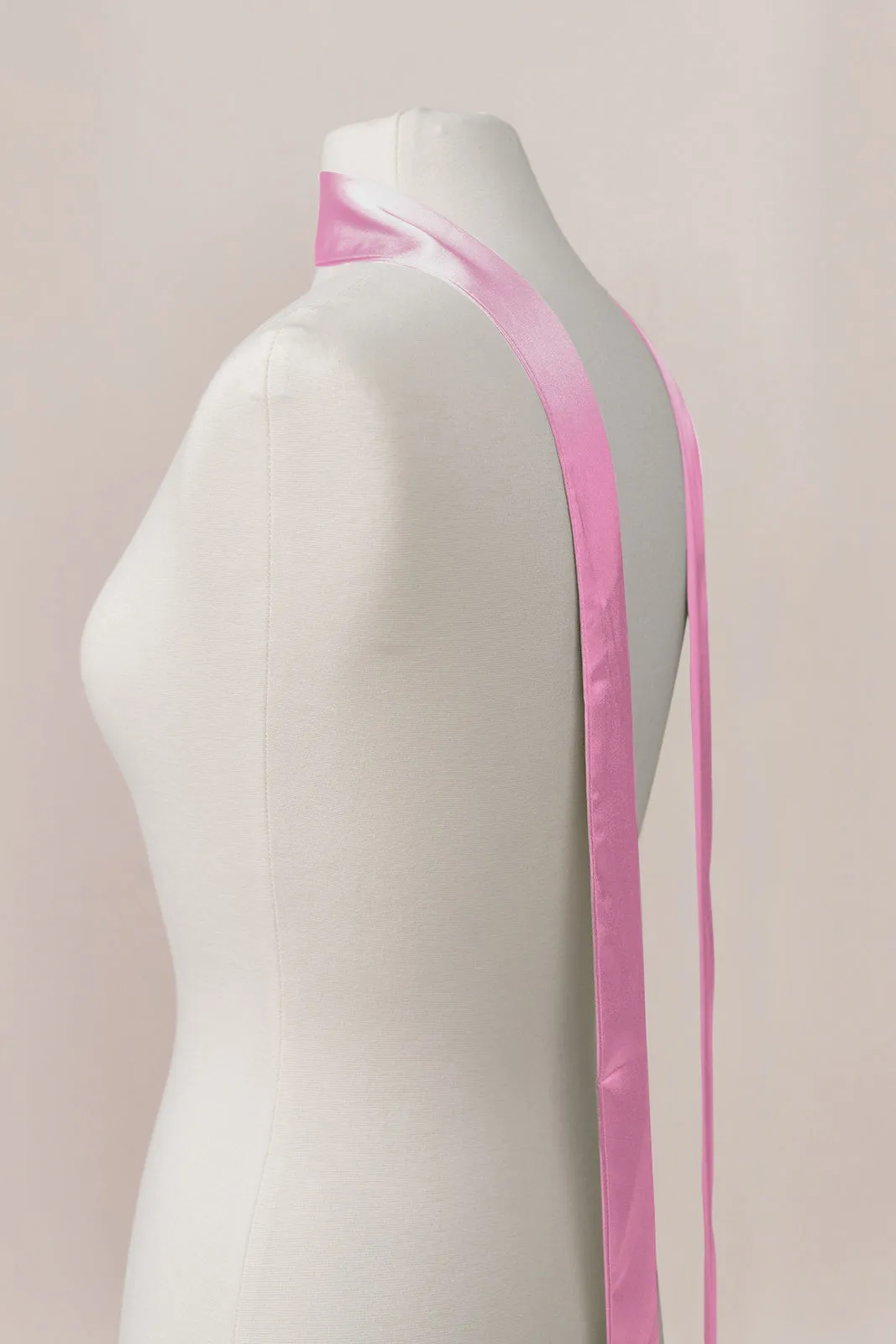 Satin Skinny Scarf | Made To Order