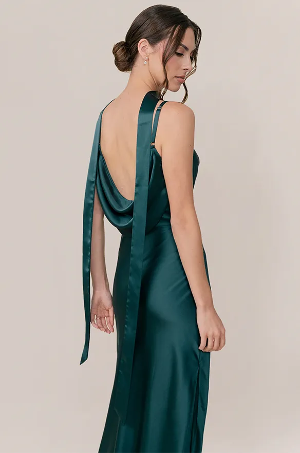 Satin Skinny Scarf | Made To Order