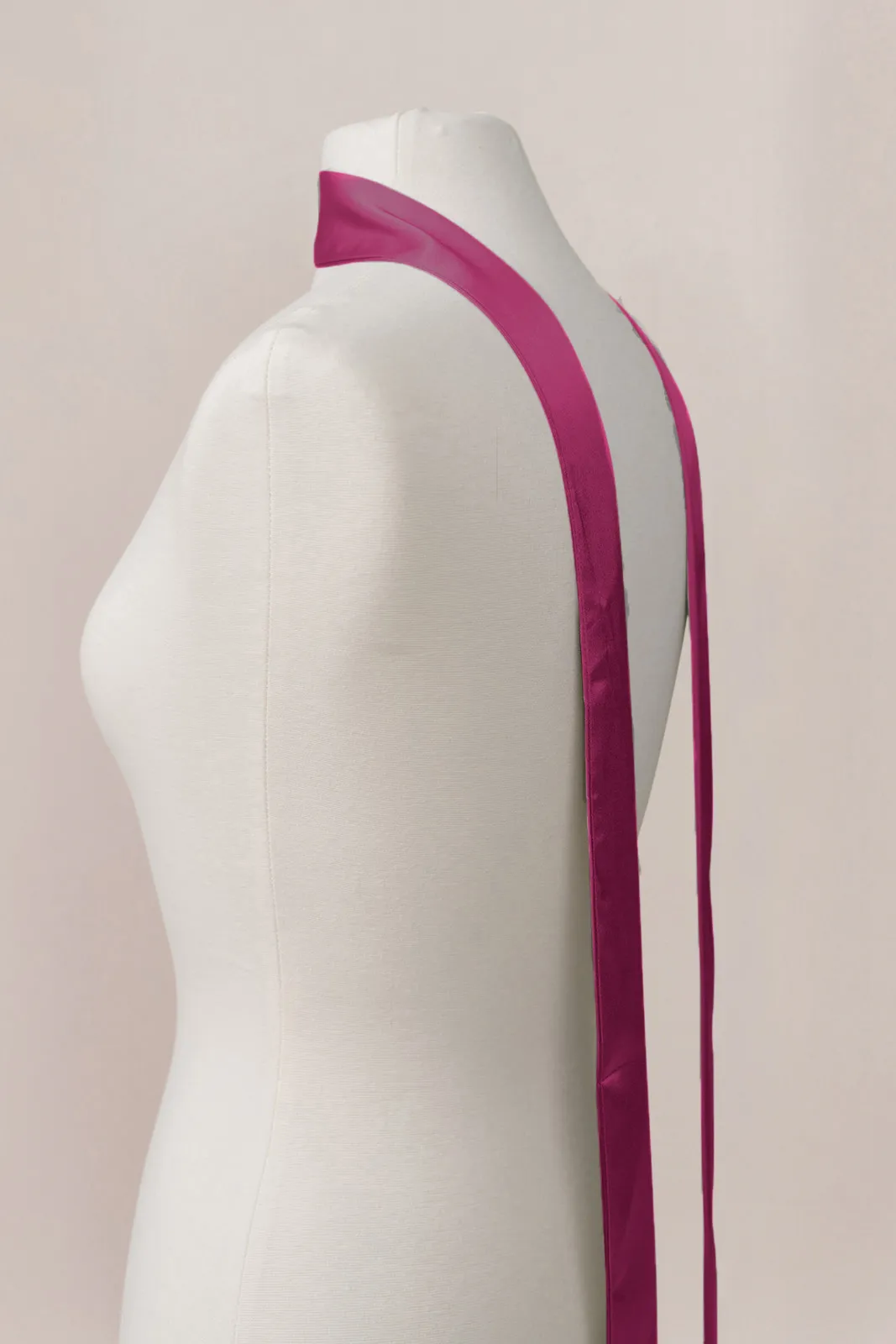 Satin Skinny Scarf | Made To Order