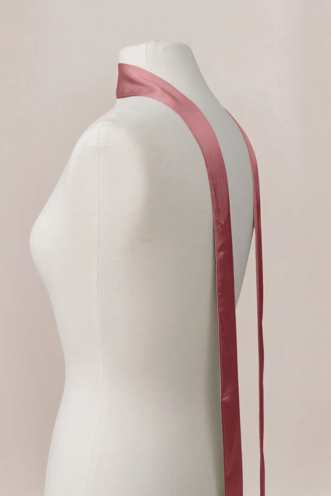 Satin Skinny Scarf | Made To Order