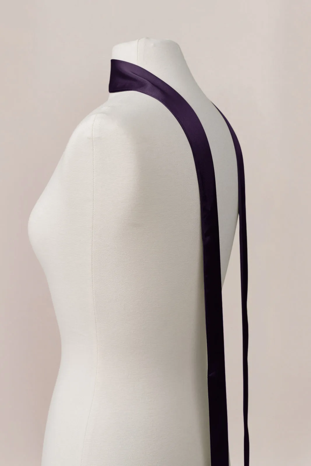Satin Skinny Scarf | Made To Order