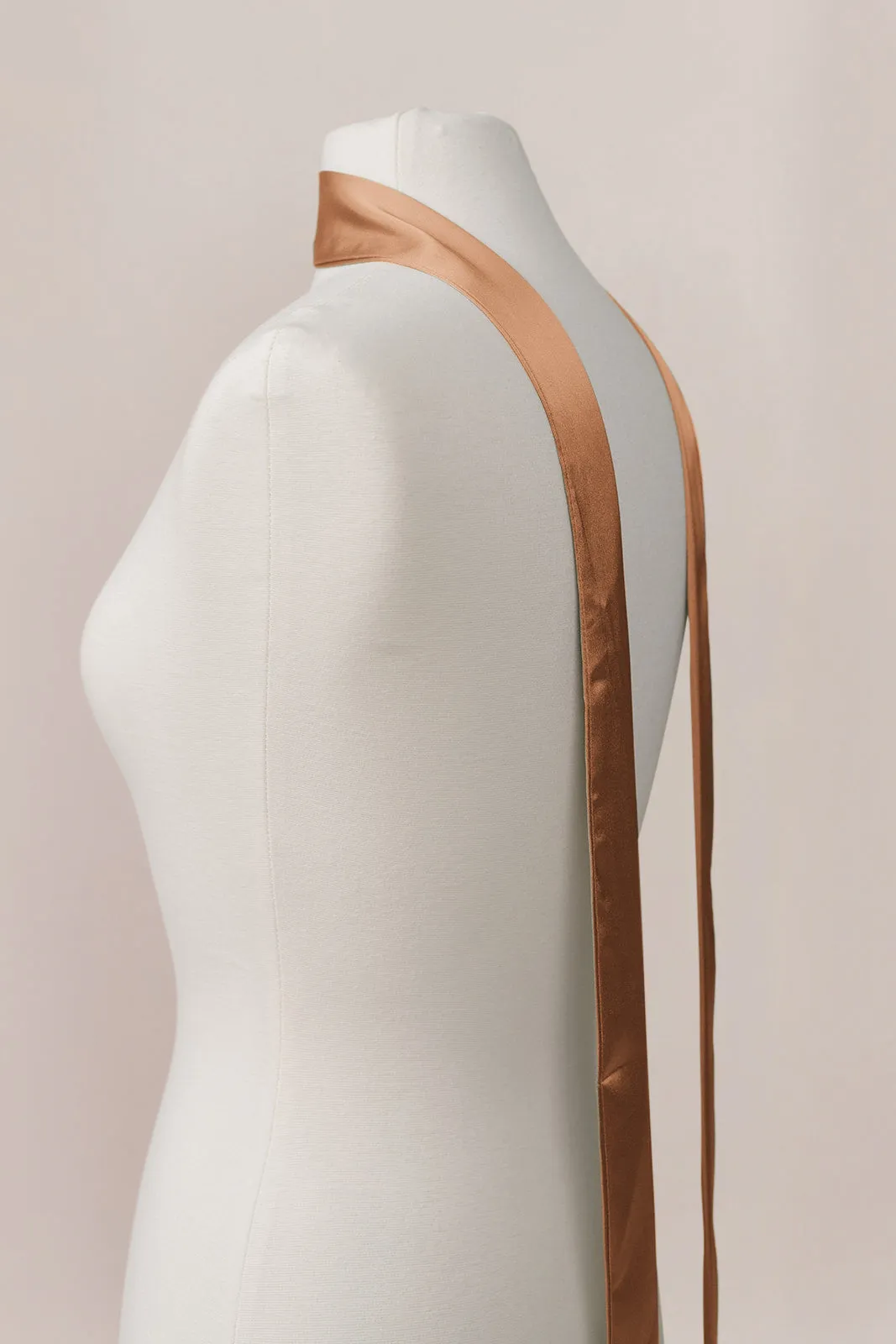 Satin Skinny Scarf | Made To Order