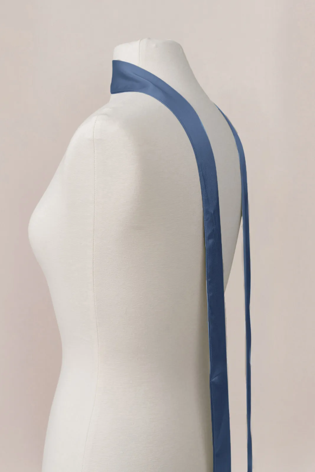 Satin Skinny Scarf | Made To Order