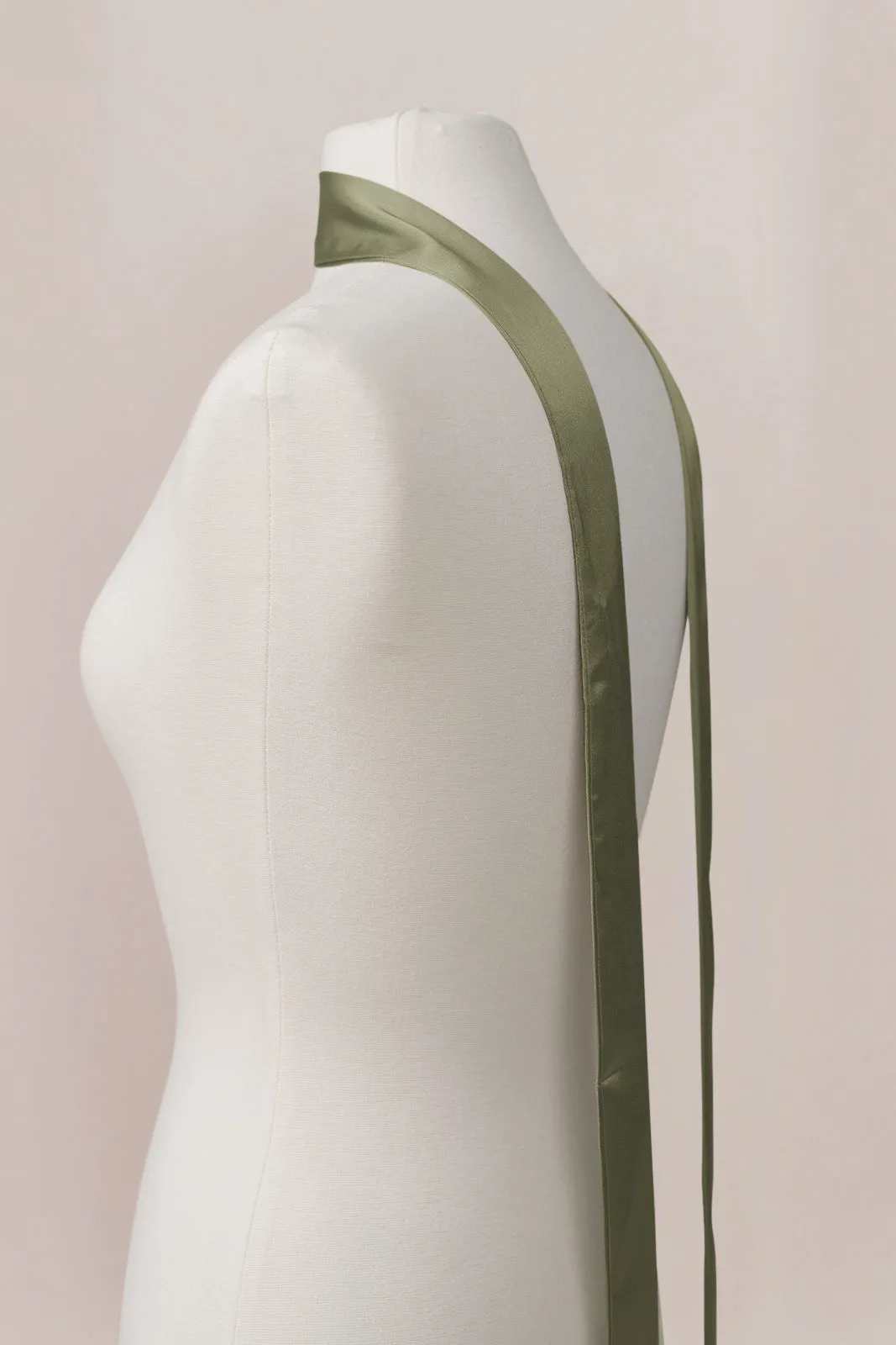 Satin Skinny Scarf | Made To Order