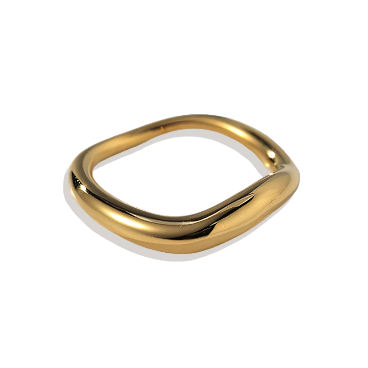 Sculptural Wavelength Ring