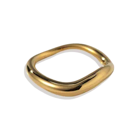 Sculptural Wavelength Ring