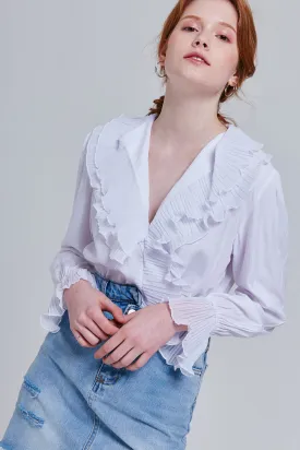 Sharon V-Neck Blouse