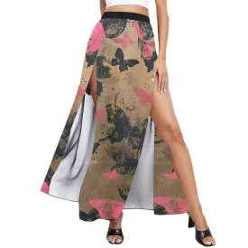 Springtime High Slit Long Beach Dress