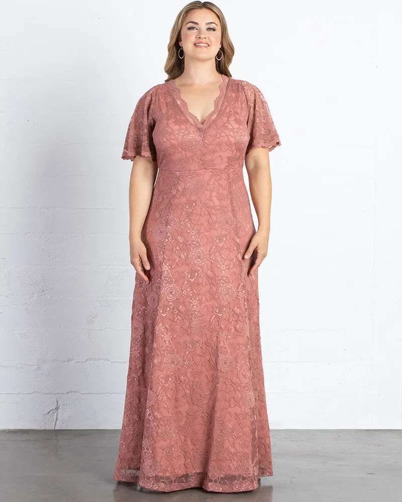 Symphony Lace Evening Gown - Sale!