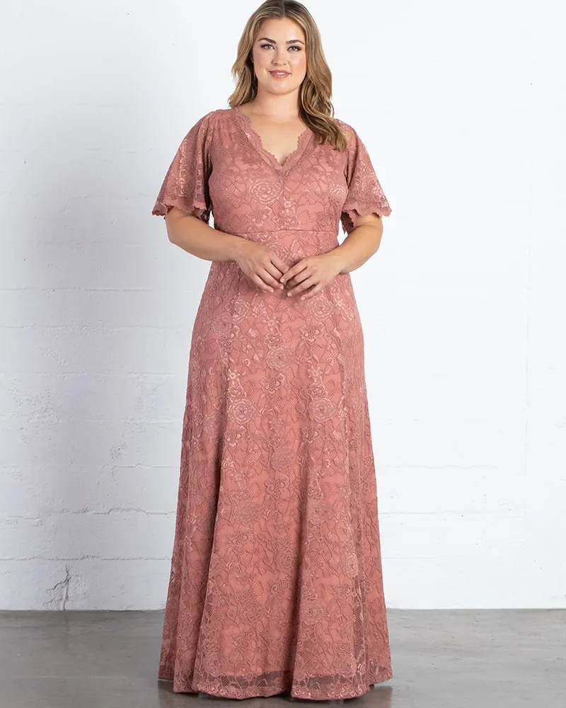 Symphony Lace Evening Gown - Sale!