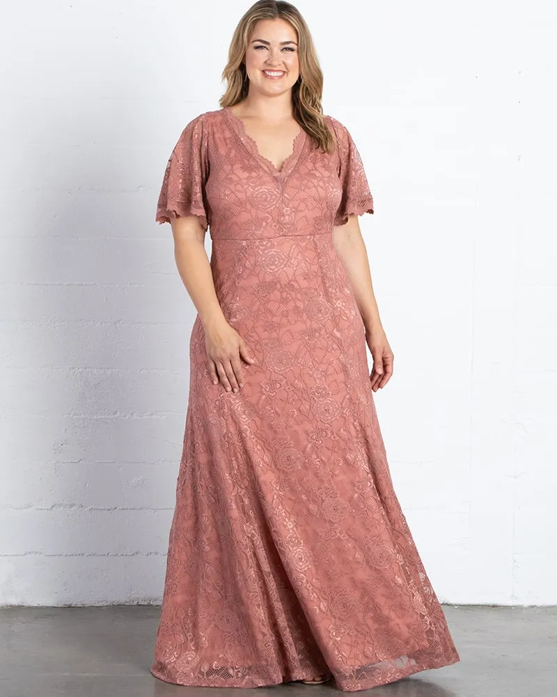 Symphony Lace Evening Gown - Sale!