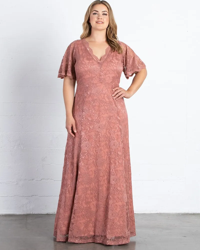 Symphony Lace Evening Gown - Sale!