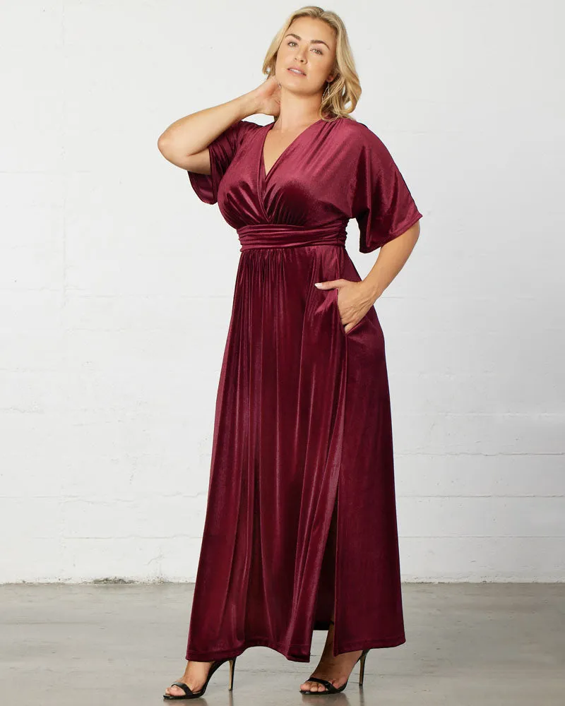 Verona Velvet Evening Gown